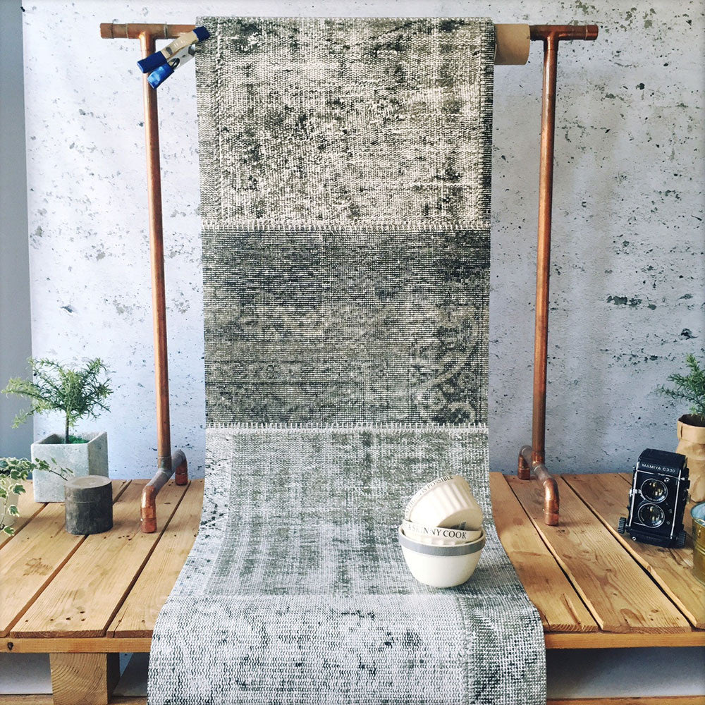 Patchwork Neutral Wallpaper - WYNIL by NumerArt Wallpaper and Art