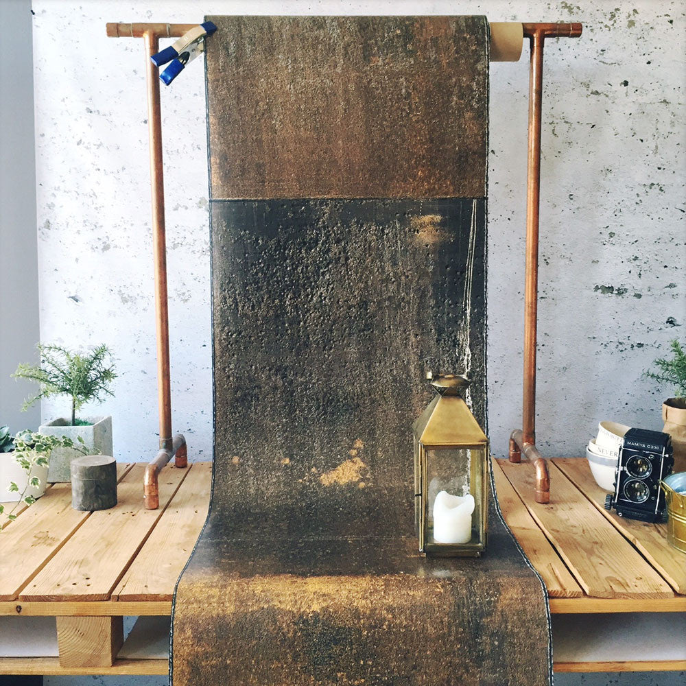 Metal Oxidation Natural Wallpaper - WYNIL by NumerArt Wallpaper and Art