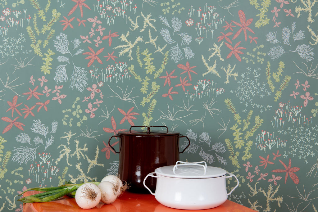 Bog Rosemary Wallpaper - WYNIL by NumerArt Wallpaper and Art