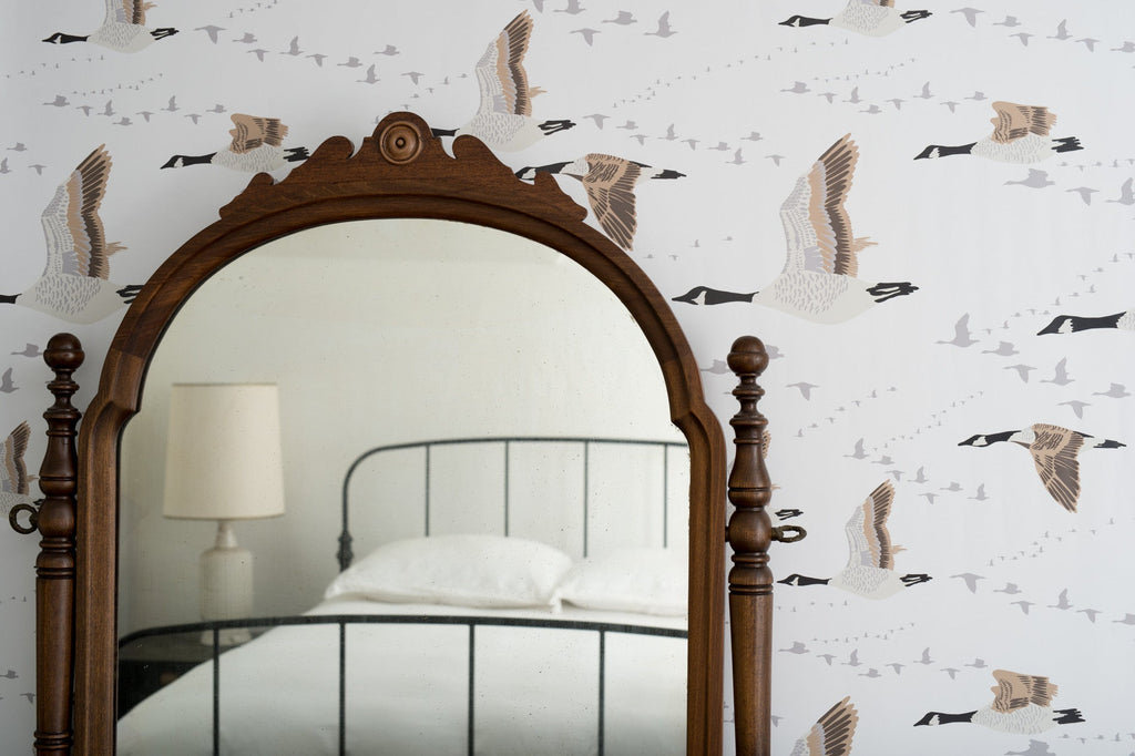 Canada Geese Wallpaper - WYNIL by NumerArt Wallpaper and Art