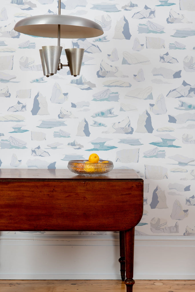 Icebergs Wallpaper - WYNIL by NumerArt Wallpaper and Art