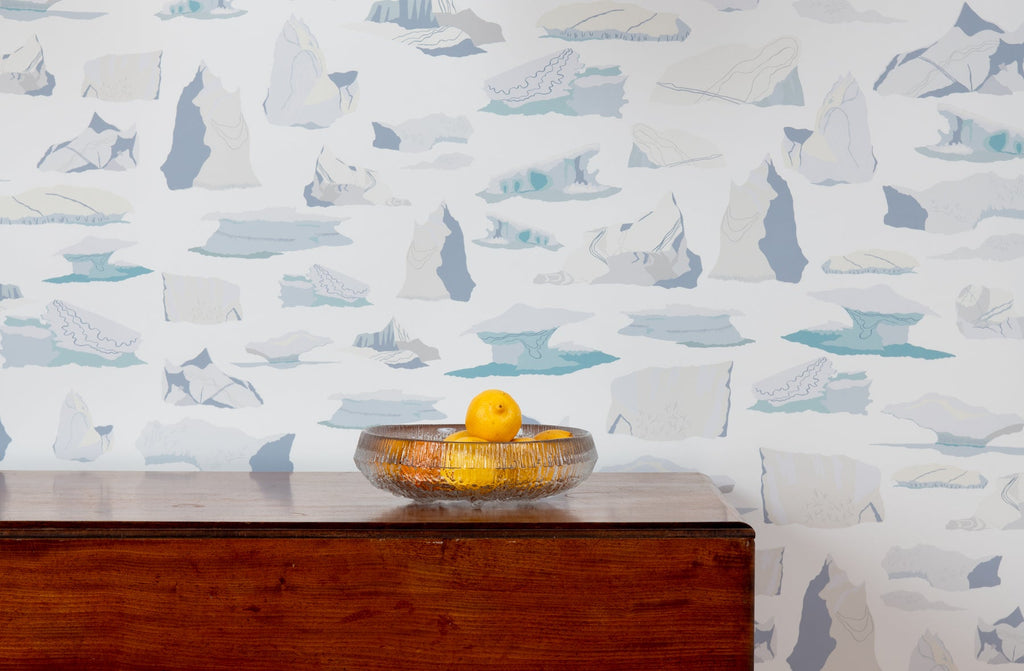 Icebergs Wallpaper - WYNIL by NumerArt Wallpaper and Art