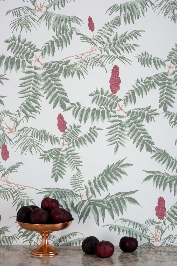 Sumac Wallpaper - WYNIL by NumerArt Wallpaper and Art