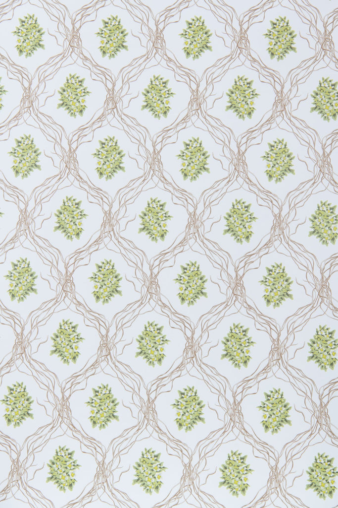 Trinity Floral Wallpaper - WYNIL by NumerArt Wallpaper and Art