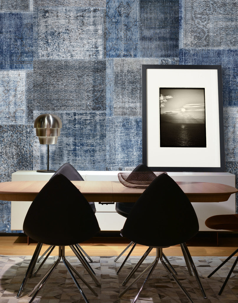 Patchwork Manly Wallpaper - WYNIL by NumerArt Wallpaper and Art