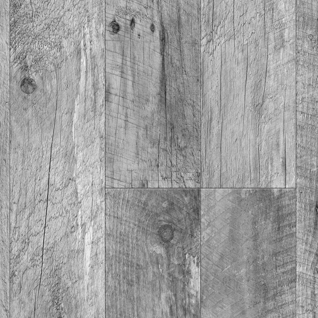 Barn Wood Gray Wallpaper - WYNIL by NumerArt Wallpaper and Art