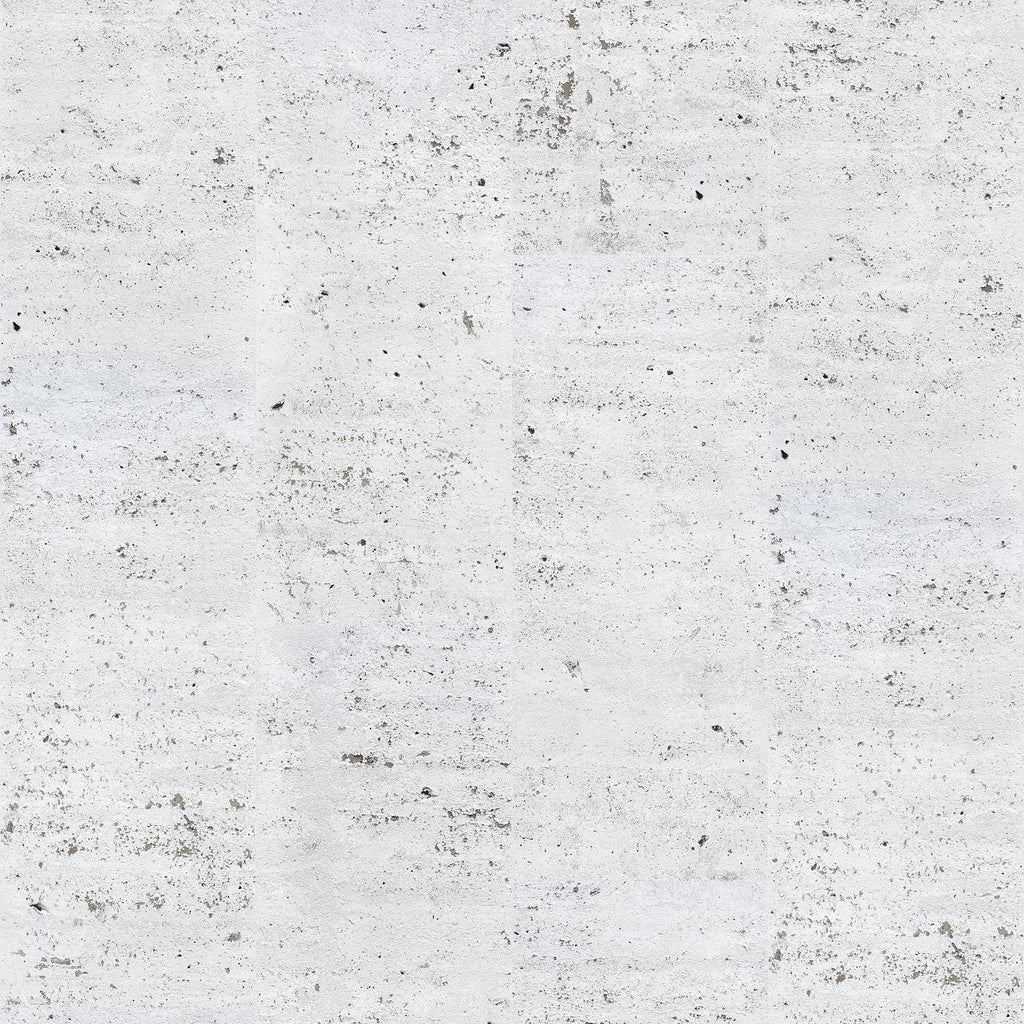 Concrete Painted White Wallpaper - WYNIL by NumerArt Wallpaper and Art