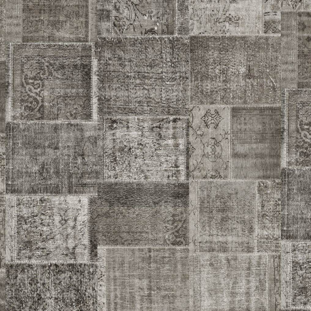 Patchwork Neutral Wallpaper - WYNIL by NumerArt Wallpaper and Art