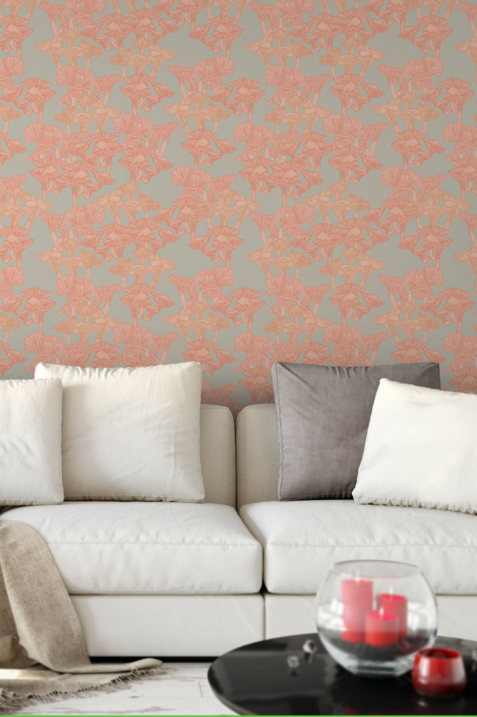 Chanterelle Soft Wallpaper - WYNIL by NumerArt Wallpaper and Art