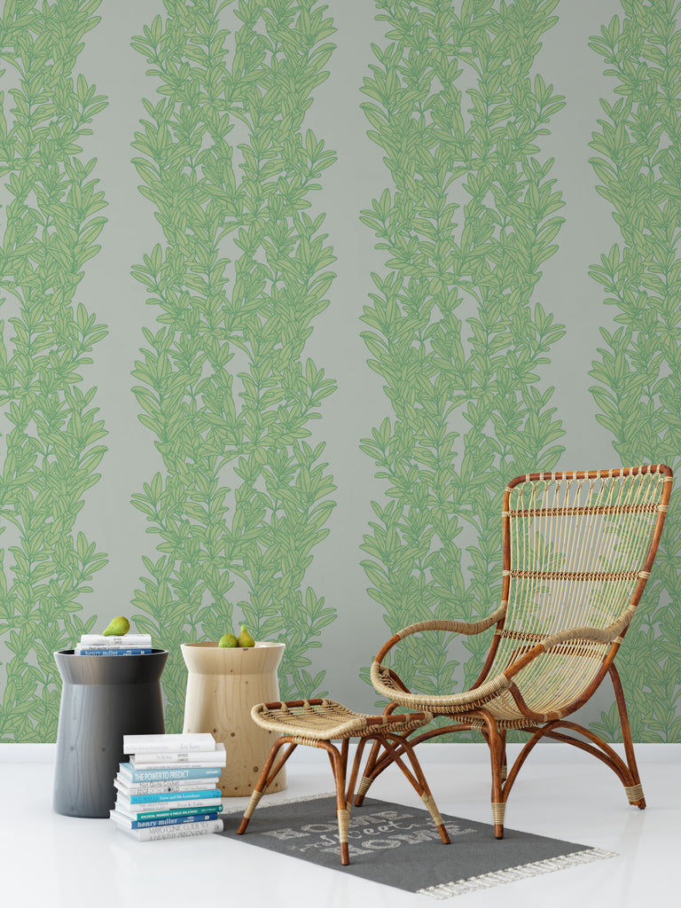 Florida Sunshine Hedge Wallpaper - WYNIL by NumerArt Wallpaper and Art