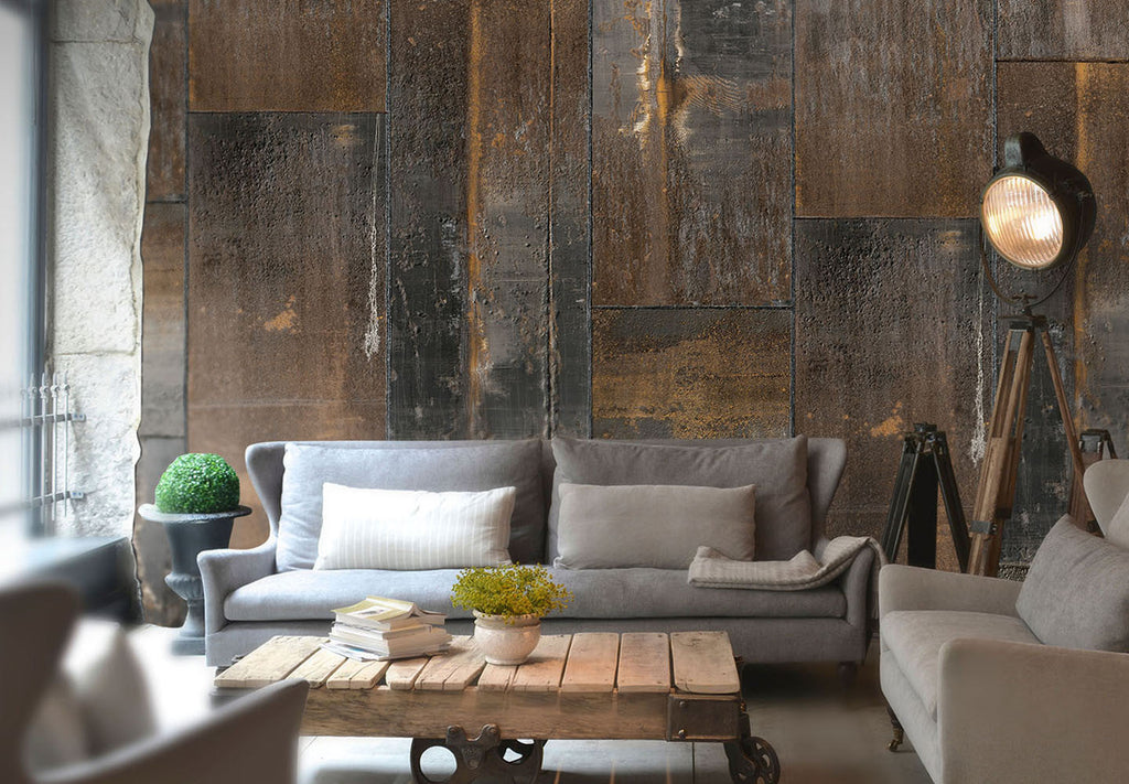 Metal Oxidation Natural Wallpaper - WYNIL by NumerArt Wallpaper and Art